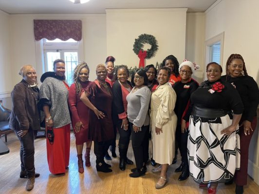 Alumnae Posing for Picture